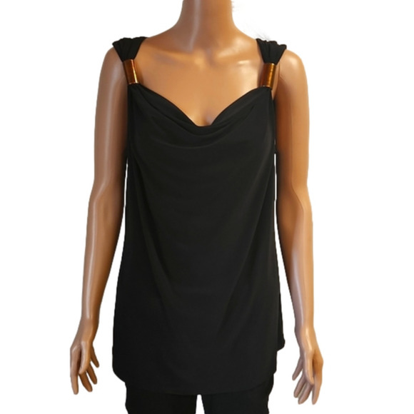 Chaus Tops - Chaus black tank (code-P0094)